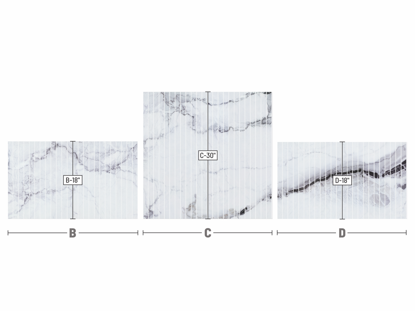 Grigio Ombra Verti.Go Backsplash