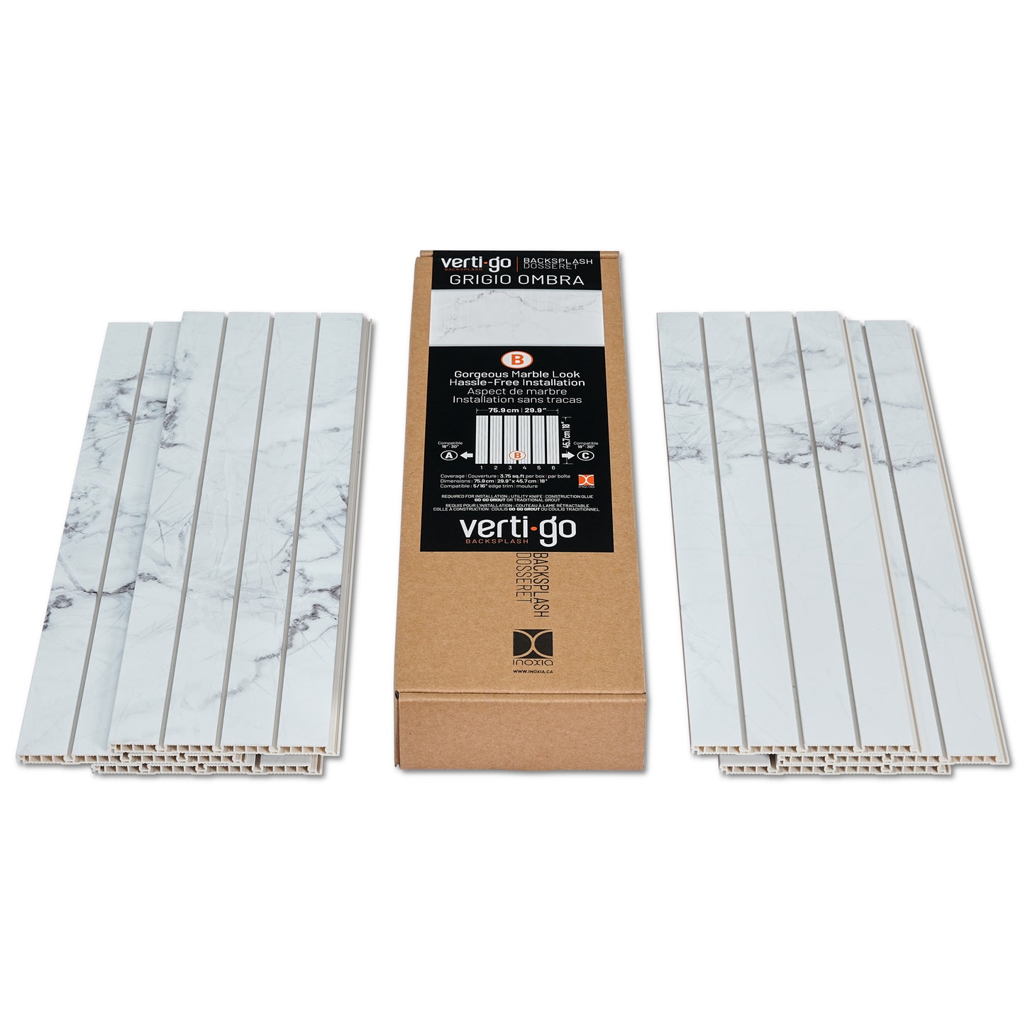 Calacatta Gold Verti.Go Backsplash
