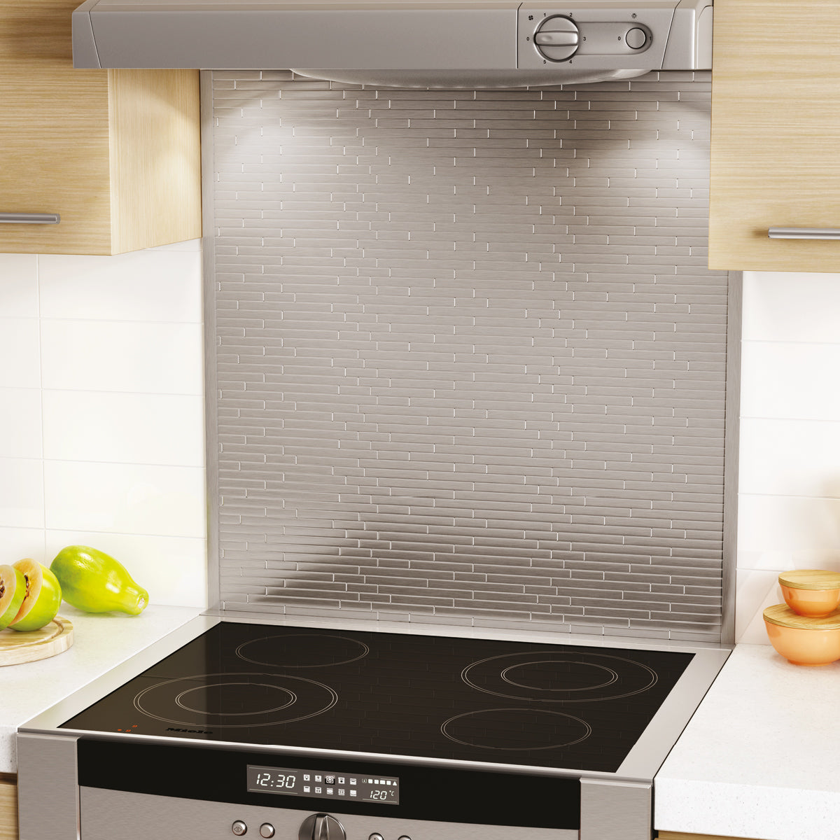 Range Backsplash Linox S2 SpeedTiles