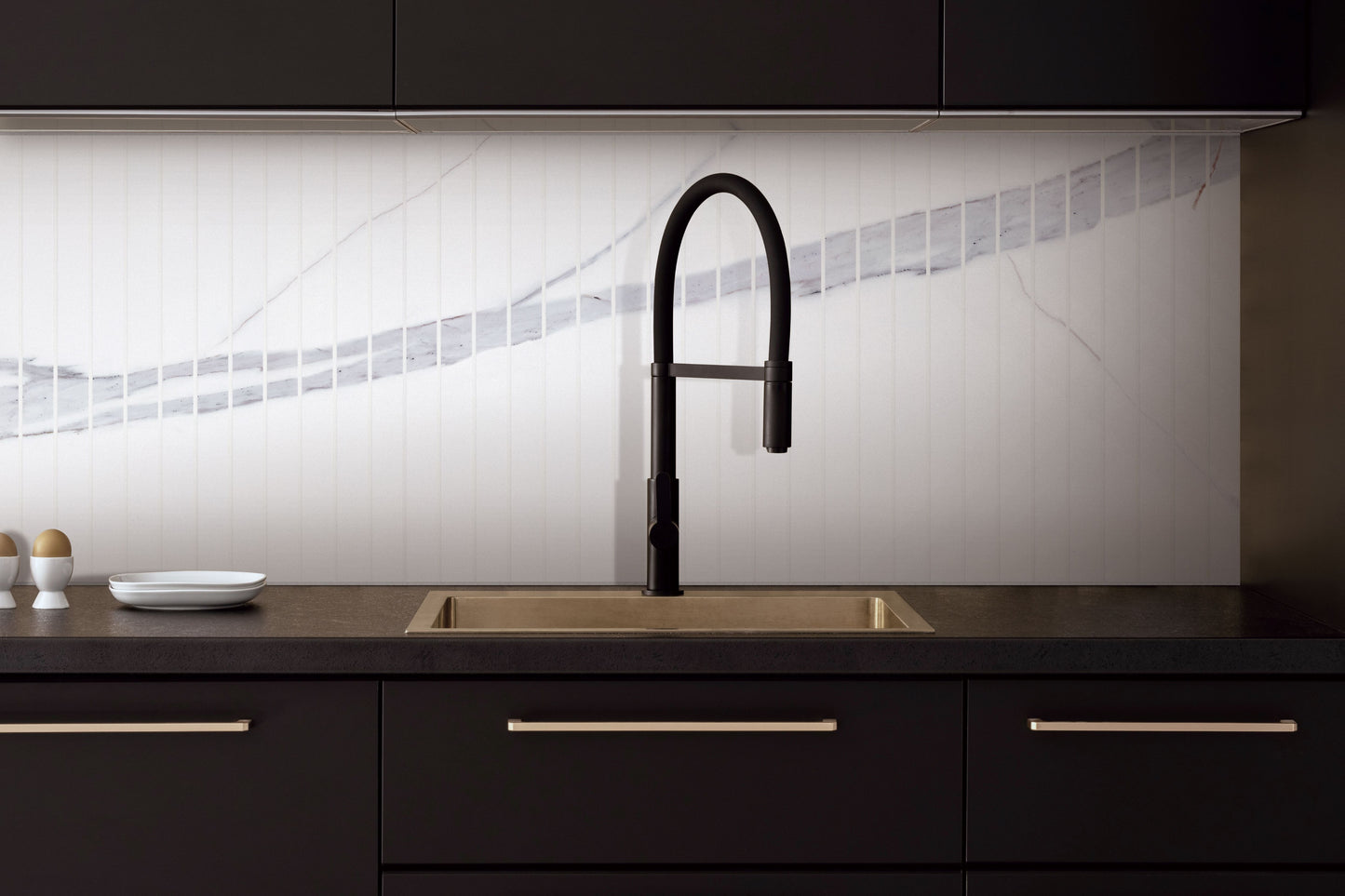 Calacatta Gold Verti.Go Backsplash